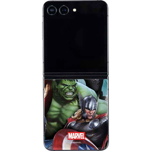 Marvel Avengers Assemble Galaxy Z Flip5 5G Skin